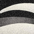 2' X 4' Gray Abstract Dhurrie Area Rug